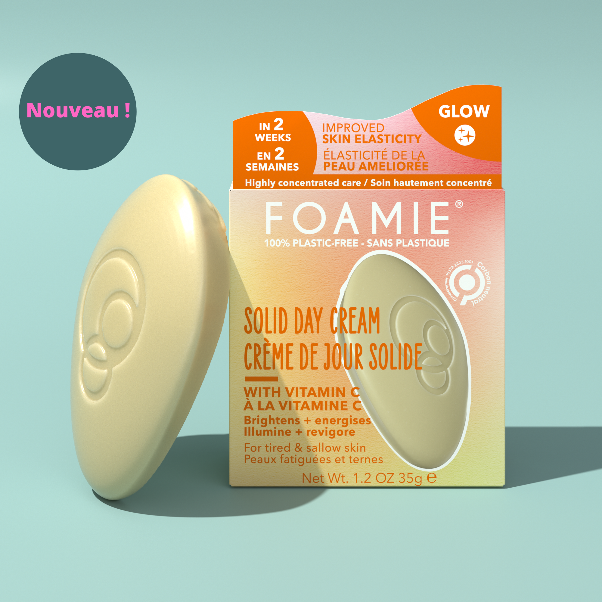 Energy Glow - Crème de jour solide illuminatrice