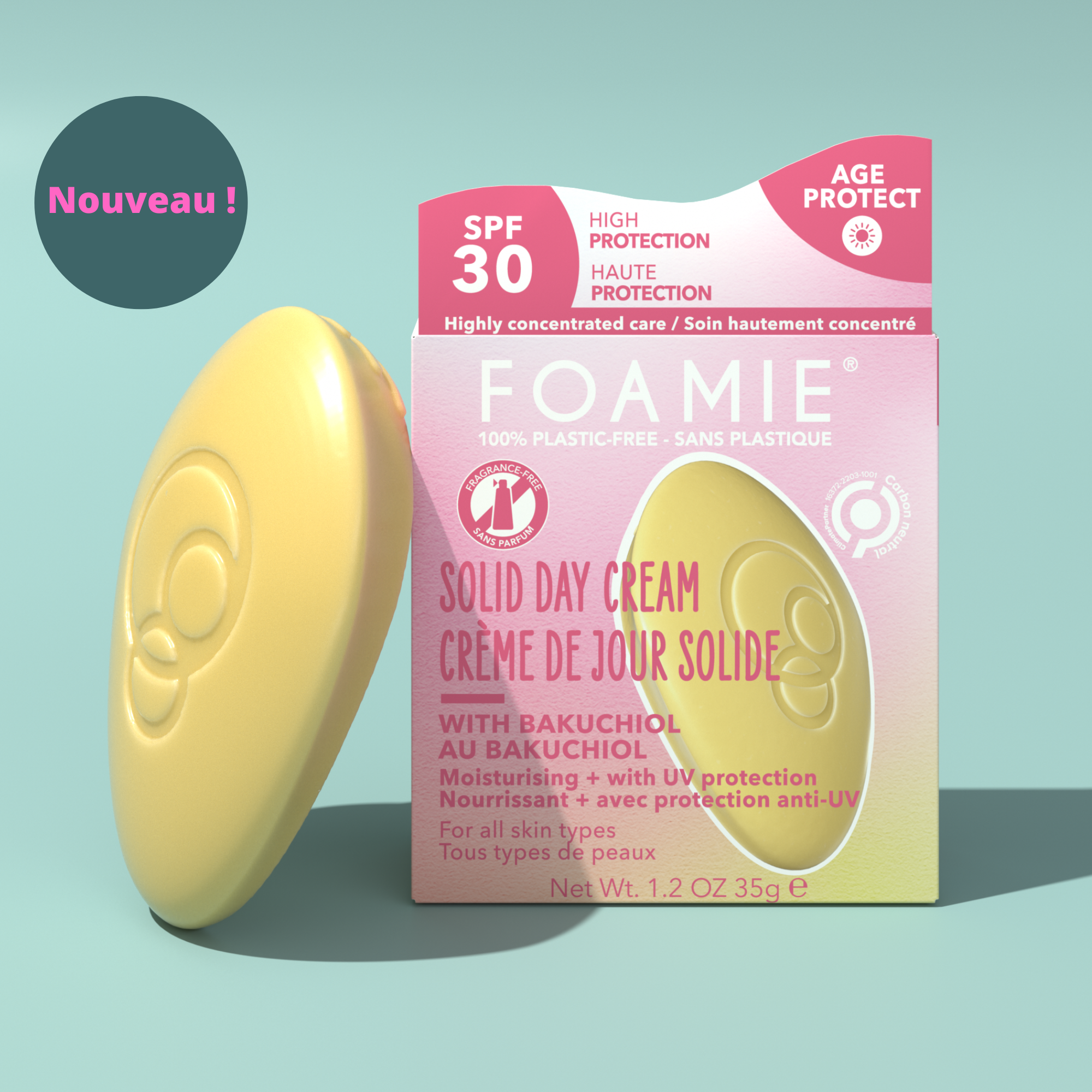 Age Protect - Crème  de jour solide andti-âge SPF30
